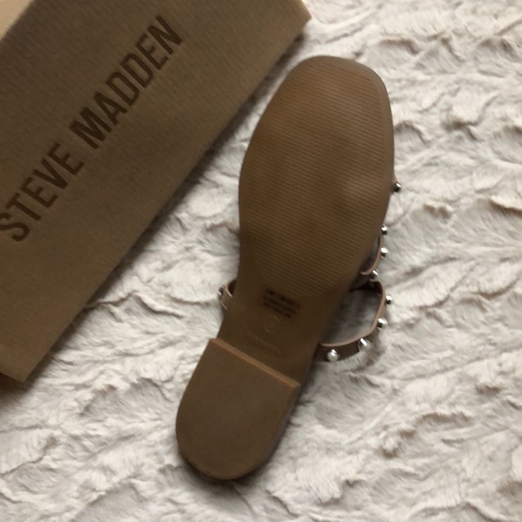 Steve Madden Caged Studded Slides - Picture 6 of 7